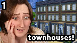recreating IRL new york brownstones in the sims! #1 (Streamed 12/27/23)