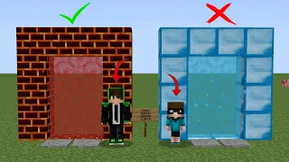 IF YOU CHOOSE THE WRONG PORTAL, YOU DIE - Minecraft