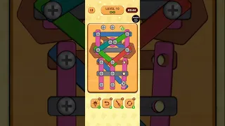 Wood nuts and bolts puzzle level 10 🎮🌀🎮 Zego Studio || walkthrough, Android, gameplay @MahfuzFIFA