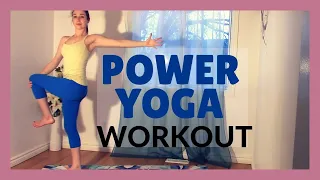 Power Yoga Flow - Total Body Workout 30 min Class