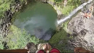 50 ft Hawaii Cliff Jump GoPro POV