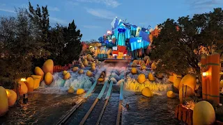 IOA and Universal January 2023 - Velocicoaster - First Time on Dudley-Do Right's Ripsaw Falls