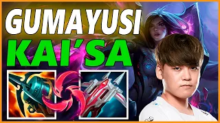 ⚡GUMAYUSI KAI'SA ADC GAMEPLAY⚡SEASON 12 LEAGUE OF LEGENDS