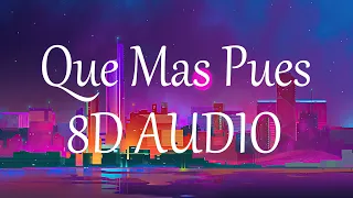 Sech - Que Mas Pues Remix (8D AUDIO) 360° ft. Maluma, Nicky Jam, Farruko, Justin Quiles, Dalex,Lenny