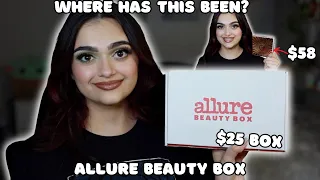 $58 CHARLOTTE TILBURY BRONZER IN A $25 BOX?! ALLURE BEAUTY BOX APRIL