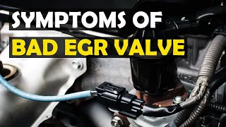 SYMPTOMS OF BAD EGR VALVE | Signs of Failing Exhaust Gas Recirculation Valve in your car