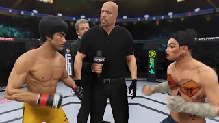 UFC4 | Bruce Lee vs Pusicat (EA Sports UFC 4)