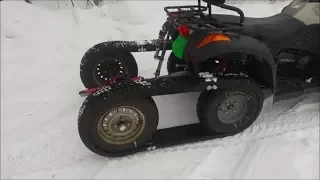 How to build homemade ATV tracks DIY