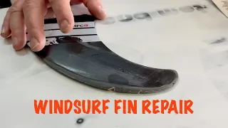 Repair a Windsurf Fin