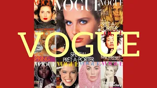 VOGUE Magazine With The 100 Best VOGUE Covers Of All Time