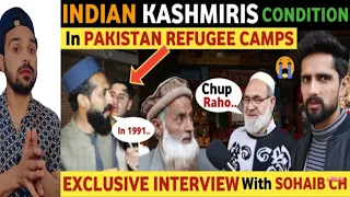 INDIAN KASHMIRIS CONDITION IN PAK REFUGEE CAMPS | KASHMIR LOC INDIA PAKISTAN | REAL TV