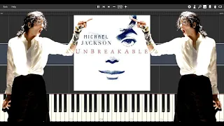 Michael Jackson - Unbreakable (Synthesia Piano Tutorial)