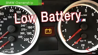 BMW M3 Low Battery - Causes & Solutions (E90, E92, E93)