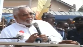 JERRY JOHN RAWLINGS SPEAKS ON DEVASTATING EFFECT OF GALAMSEY