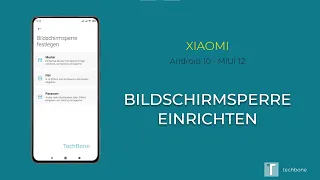 Bildschirmsperre einrichten - Xiaomi [Android 10 - MIUI 12]