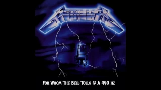 Metallica For Whom The Bell Tolls @ A440