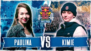 B-Girl Kimie vs. B-Girl Paulina | Top 16 | Red Bull BC One World Final 2022 New York