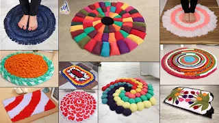 10 Beautiful!!! DIY Doormat Idea - Old Clothes Reuse - Handmade Things