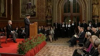 President Xi Addresses British Parliament during State Visit