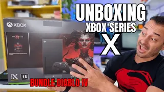 XBOX SERIES X BUNDLE DIABLO IV: UNBOXING