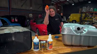 Stacey David from Gearz Shares How To Seal A Tank With The KBS Tank Sealer System