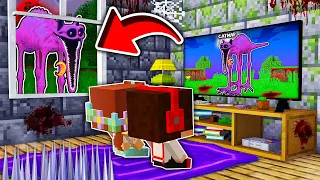 OBEJRZAŁEM STRASZNY FILM O CATNAP W TV I STAŁO SIĘ COŚ DZIWNEGO W MINECRAFT?! GPLAY & LUMI