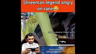 Shreeman legend angry on rane 😆😁 | shreeman legend | #shreemanlegend #backfirestudio #shorts