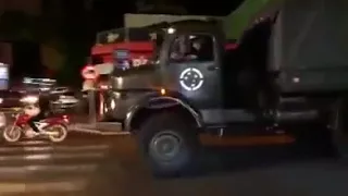 BOLSONARO PASSANDO NA CIDADE EM MONTE SIÃO/MG