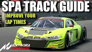 ACC | Spa Track Guide | Improve Lap Times at Circuit de Spa Francorchamps