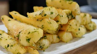 Dominican Food - Yuca Frita Al Ajillo! You have to make this yuca frita al ajillo