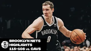Brooklyn Nets Highlights vs. Cleveland Cavaliers | 4/12/2022
