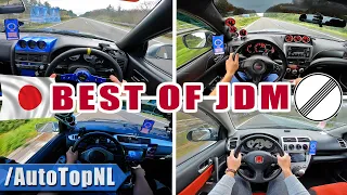 BEST of JDM Cars on AUTOBAHN [NO SPEED LIMIT] by AutoTopNL