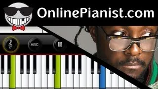 Will.I.Am ft. Eva Simons - This Is Love - Piano Tutorial