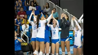 UCLA women's volleyball discusses importance of bench presence