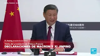 'Durante esta tercera visita firmamos 18 acuerdos': Xi Jinping se reúne con Macron en Francia