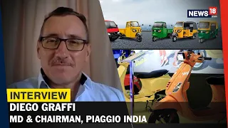 Electric 3-Wheelers Can Push India's Green Cause- Diego Graffi, MD & Chairman, Piaggio | Interview