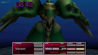 Another Emerald Weapon solo in Final Fantasy VII (Vincent / No cheese)