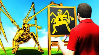 Drawing ULTRA SPIDERMAN To BRING ALIVE In GTA 5