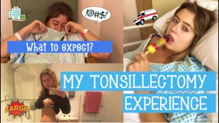 My TONSILLECTOMY Experience.. what to expect and TIPS!