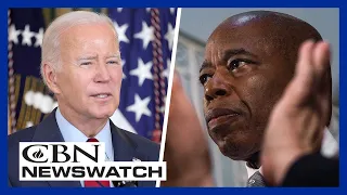 Democrats vs Biden on Illegal Immigration | CBN NewsWatch - September 7, 2023