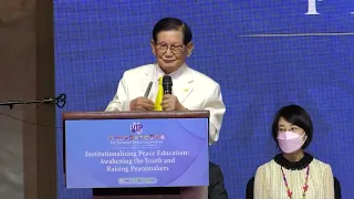 Chairman Lee Man-hee's Speech | 1st National Peace Convention