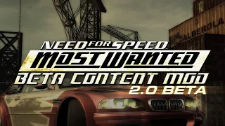 NFS MW - Beta Content Mod 2.0 - #10 Jarron