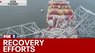 Baltimore bridge collapse: Recovery efforts ongoing | FOX 5 News