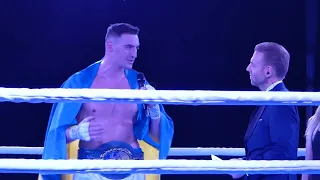Zakhozhyi vs Granit Shala Boxen Kampf 13 04 2024 Боксер Александр Захожий из Украины чемпион Европы