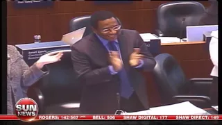 RAW: Toronto City Council dance party, featuring Rob Ford