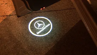 How to Install Mercedes Benz puddle Lights