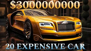 TOP 20 Expensive supercars in the world 2024 | Most expensive cars