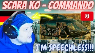 🇹🇳 SCARA KO - COMMANDO | German rapper reacts