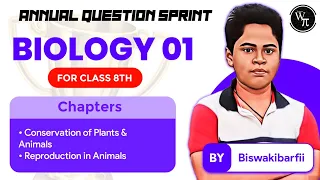 Annual Question Sprint | Class 8th | Biology- 01 | Reproduction,Conservation by Biswakibarfii | TWπ™