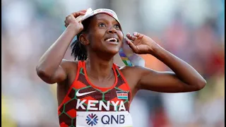 FAITH KIPYEGON Smash 1500M GOLD Medal|Budapest WORLD CHAMPIONSHIP.